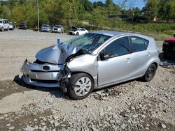 Salvage cars for sale from Copart West Mifflin, PA: 2012 Toyota Prius C