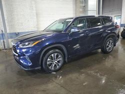 Toyota salvage cars for sale: 2021 Toyota Highlander XLE