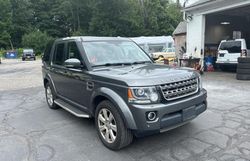 Land Rover salvage cars for sale: 2016 Land Rover LR4 HSE