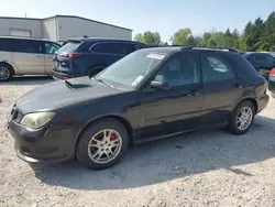 Salvage cars for sale at Leroy, NY auction: 2006 Subaru Impreza WRX Sport