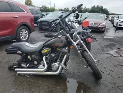 Salvage motorcycles for sale at New Britain, CT auction: 2001 Harley-Davidson Fxdl