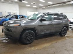 Salvage cars for sale at Davison, MI auction: 2015 Jeep Cherokee Latitude