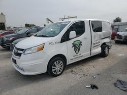 Salvage trucks for sale at Kansas City, KS auction: 2015 Chevrolet City Express LT