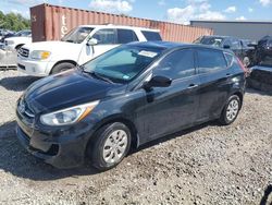 Salvage cars for sale at Hueytown, AL auction: 2015 Hyundai Accent GS