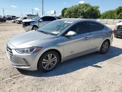 Flood-damaged cars for sale at auction: 2017 Hyundai Elantra SE