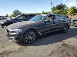 Salvage cars for sale at San Martin, CA auction: 2020 BMW 530E