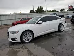 Salvage cars for sale at Littleton, CO auction: 2019 Audi A6 Premium