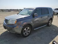 Salvage cars for sale at Antelope, CA auction: 2012 Honda Pilot EX