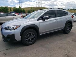 Subaru salvage cars for sale: 2021 Subaru Crosstrek Sport