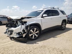 Chevrolet salvage cars for sale: 2018 Chevrolet Traverse LT