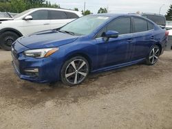 Salvage cars for sale at Bowmanville, ON auction: 2018 Subaru Impreza Limited