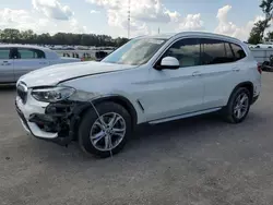 Salvage cars for sale at Dunn, NC auction: 2021 BMW X3 SDRIVE30I