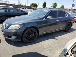 Salvage cars for sale at Wilmington, CA auction: 2010 Lexus LS 460