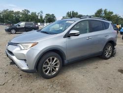 Toyota Vehiculos salvage en venta: 2017 Toyota Rav4 HV Limited