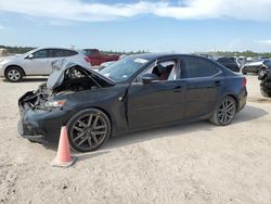 Salvage cars for sale at Houston, TX auction: 2015 Lexus IS 250