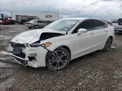 Ford salvage cars for sale: 2019 Ford Fusion Titanium