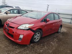 Salvage cars for sale from Copart Elgin, IL: 2010 Toyota Prius