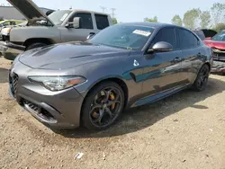 Alfa Romeo salvage cars for sale: 2018 Alfa Romeo Giulia Quadrifoglio