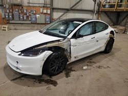 Salvage cars for sale at Montreal Est, QC auction: 2024 Tesla Model 3