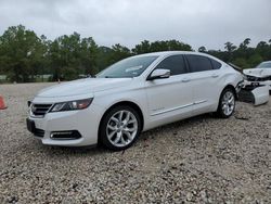 Chevrolet salvage cars for sale: 2017 Chevrolet Impala Premier