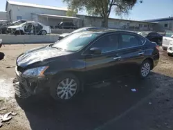 Salvage cars for sale at Albuquerque, NM auction: 2015 Nissan Sentra S