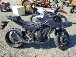 Salvage motorcycles for sale at Antelope, CA auction: 2024 Honda CB500 F