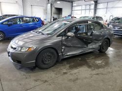 Honda salvage cars for sale: 2009 Honda Civic LX