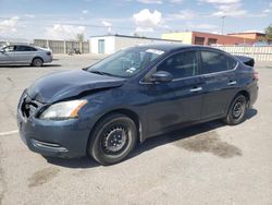 Salvage cars for sale at Anthony, TX auction: 2014 Nissan Sentra S