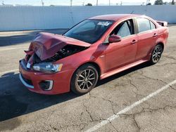 Salvage cars for sale at Van Nuys, CA auction: 2017 Mitsubishi Lancer ES