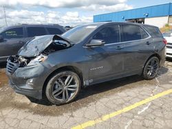 Salvage cars for sale at Woodhaven, MI auction: 2020 Chevrolet Equinox LT