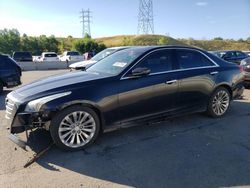 Buy Salvage Cars For Sale now at auction: 2016 Cadillac CTS Luxury Collection