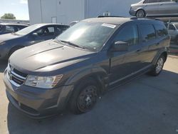 Salvage cars for sale at Sacramento, CA auction: 2017 Dodge Journey SE