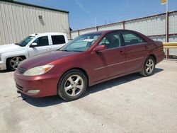 Salvage cars for sale at Haslet, TX auction: 2004 Toyota Camry LE