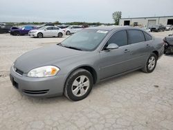 Salvage cars for sale at Kansas City, KS auction: 2008 Chevrolet Impala LT