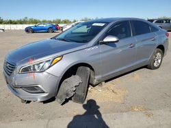 Salvage cars for sale at Fresno, CA auction: 2017 Hyundai Sonata SE