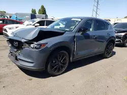 Salvage cars for sale at Hayward, CA auction: 2021 Mazda CX-5 Touring