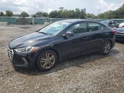 Salvage cars for sale at Tifton, GA auction: 2017 Hyundai Elantra SE