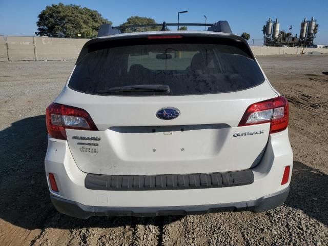 2016 Subaru Outback 2.5I Limited