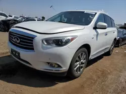 Salvage cars for sale at Brighton, CO auction: 2014 Infiniti QX60 Hybrid