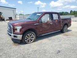 Salvage cars for sale from Copart Lumberton, NC: 2016 Ford F150 Supercrew