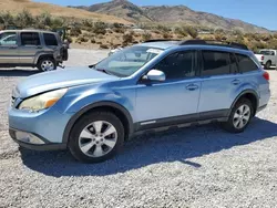 Salvage cars for sale at Reno, NV auction: 2011 Subaru Outback 2.5I Premium