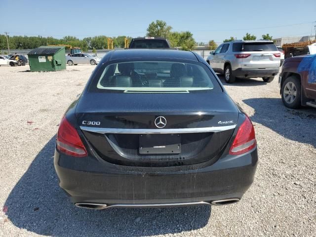 2016 Mercedes-Benz C 300 4matic