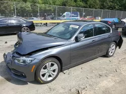 Salvage cars for sale at Waldorf, MD auction: 2018 BMW 330 XI