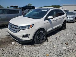 Salvage cars for sale at Hueytown, AL auction: 2016 Ford Edge Titanium