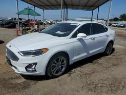 Salvage cars for sale at San Diego, CA auction: 2019 Ford Fusion Titanium