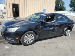 Chevrolet salvage cars for sale: 2011 Chevrolet Cruze LS