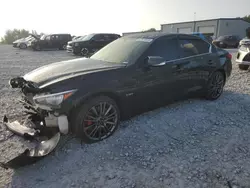 Infiniti salvage cars for sale: 2018 Infiniti Q50 RED Sport 400