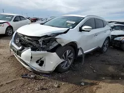 Nissan salvage cars for sale: 2019 Nissan Murano S