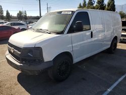 Salvage trucks for sale at Rancho Cucamonga, CA auction: 2013 Chevrolet Express G1500