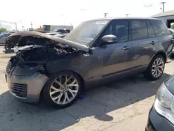 Land Rover Vehiculos salvage en venta: 2018 Land Rover Range Rover HSE